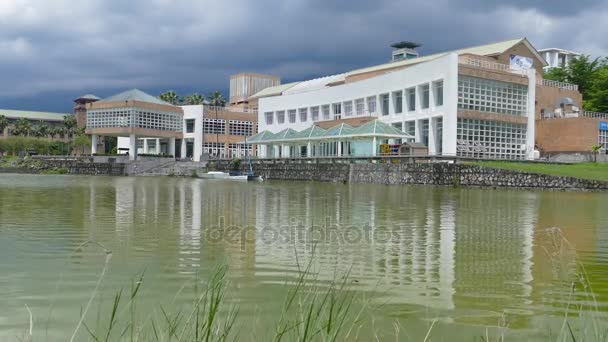 Самый красивый университет Тайтун Дунхуа — стоковое видео