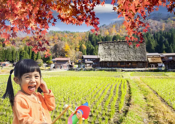 Saison d'automne des villages historiques de Shirakawa-go et Gokayama, J — Photo