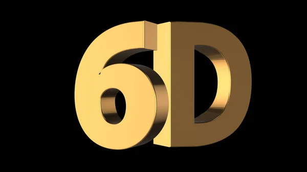 3D renderização de belas palavras 3d com cor de fundo preto — Fotografia de Stock