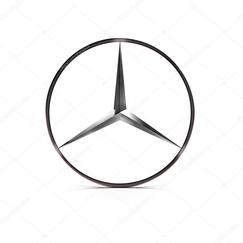 Mercedes-Benz Logo. Mercedes-Benz is a global automobile manufacturer