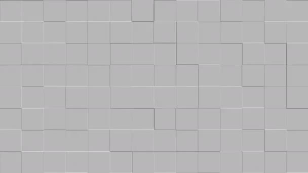 3d rendu de changement de forme de cube pour l'arrière-plan 