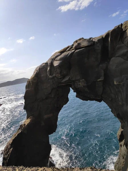 The Elephant Trunk Rock at the coast of Taiwan, Shenao, New Taip — Stock Photo, Image