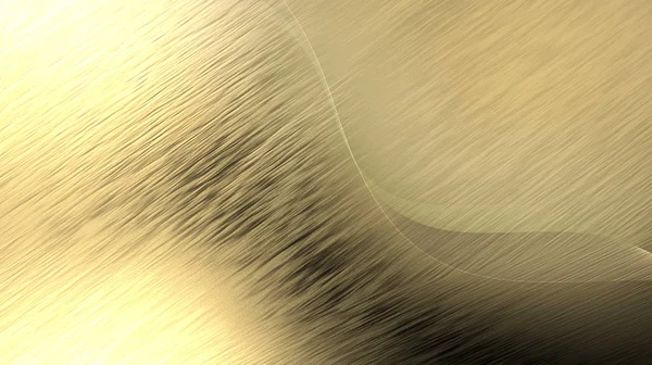 3d rendering of large sheet of rendered finely brushed gold as b — 스톡 사진