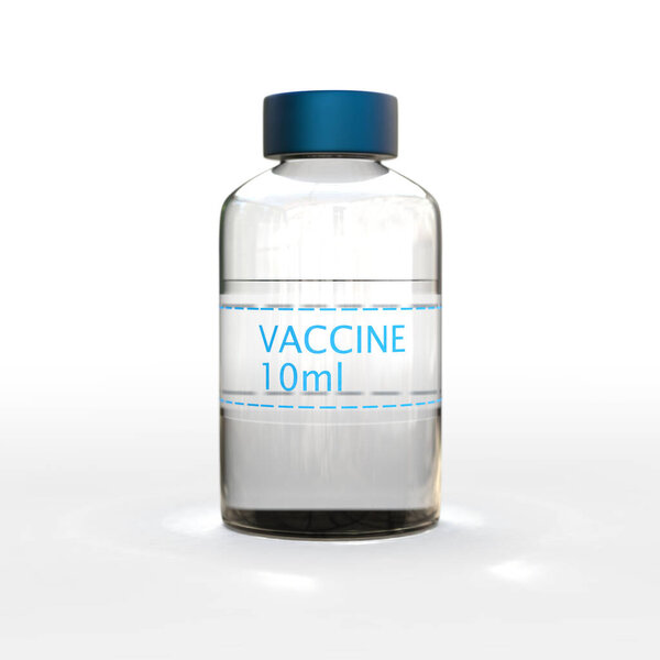 The 3d rendering of medical concept vaccination hypodermic