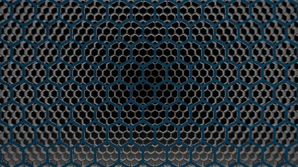 Renderin Gof Abstract Background Hexagon — Stock Photo, Image