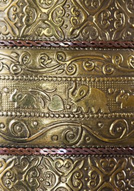 Bakır kabartma desen