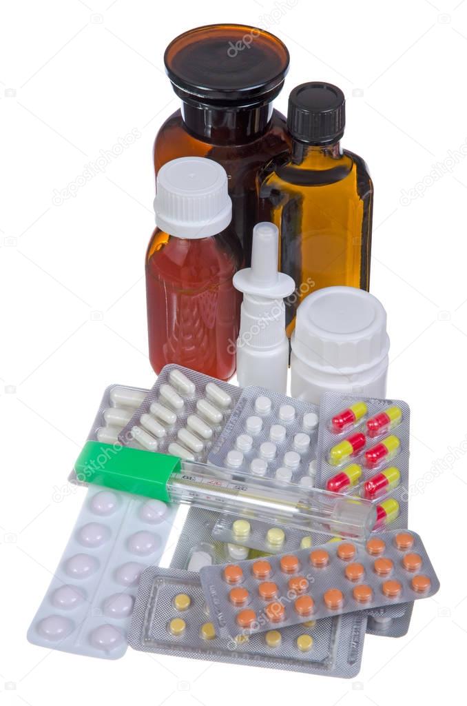 Medications for the treatment of tablets and syrups