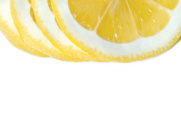 Macro en rodajas de limón — Foto de Stock