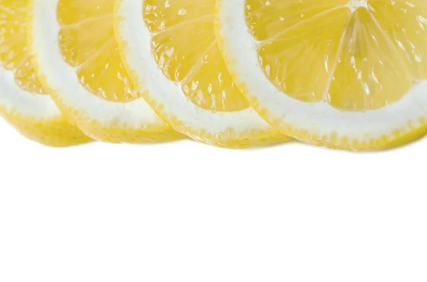 Macro en rodajas de limón — Foto de Stock