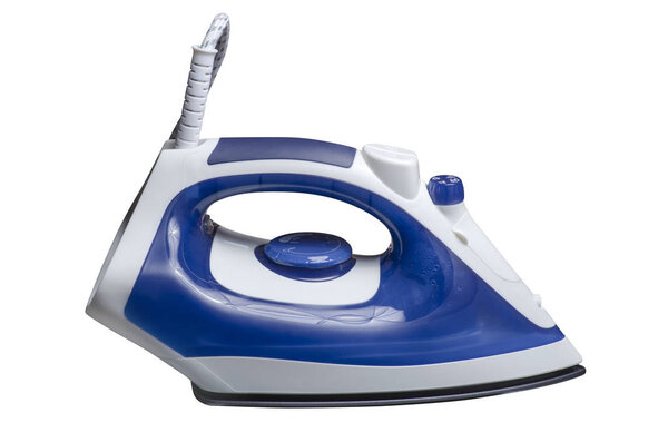 Iron ironing blue