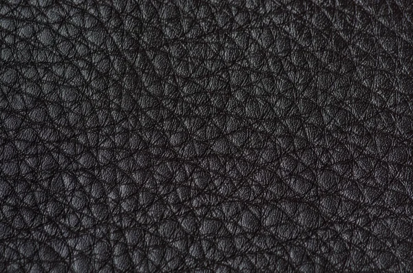 Dark Leather Macro — Stock Photo, Image