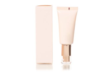 Şişe ile kutusu kozmetik kozmetik krem