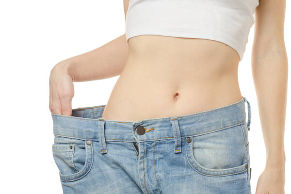 Женщина тонкая с тонкостью большой размер сантиметра
