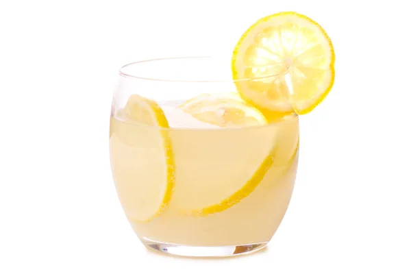 Glas lemonad citron — Stockfoto