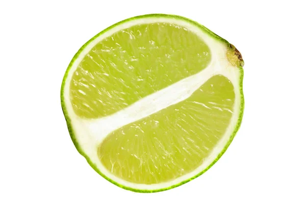 Limes zöld elszigeteltség — Stock Fotó
