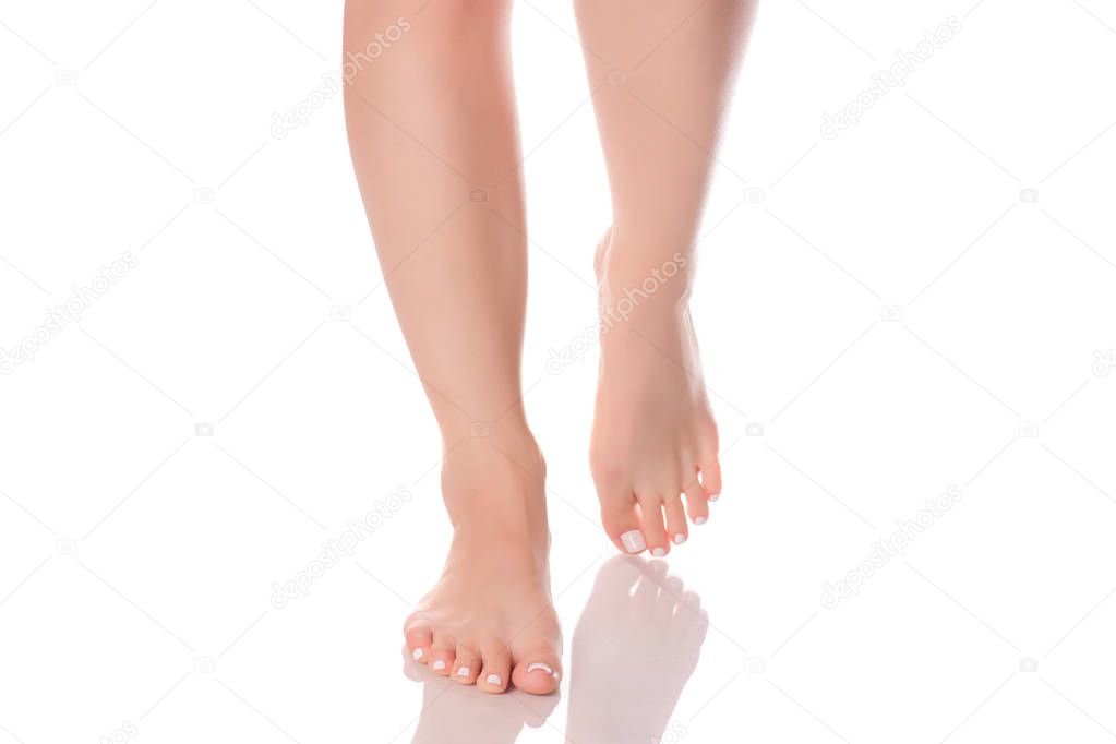 Female feet heel beauty medecine