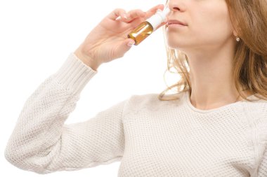 Kadın sprey için burun tıp