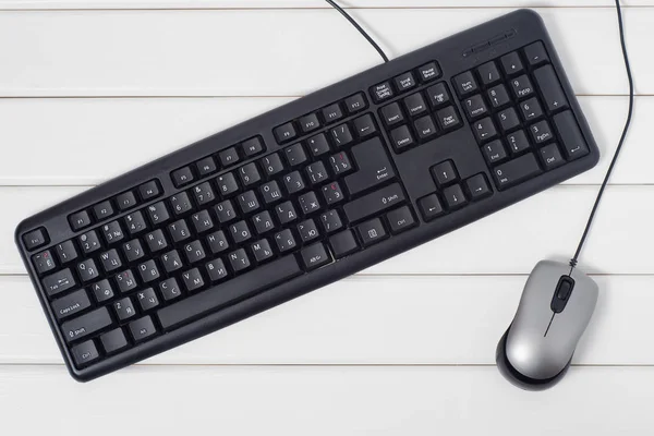 Tastatur-Maus vom Computer — Stockfoto