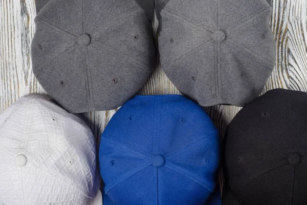 Snapback cappelli isolamento — Foto Stock