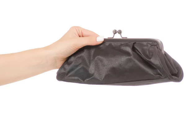 Καλλυντική τσάντα γυναικεία χεριού — Φωτογραφία Αρχείου