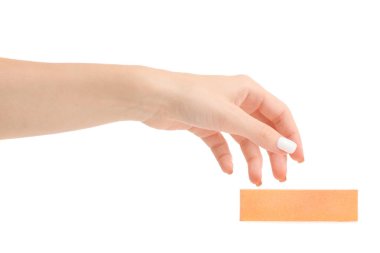 Kadın eli manikür merhemi.