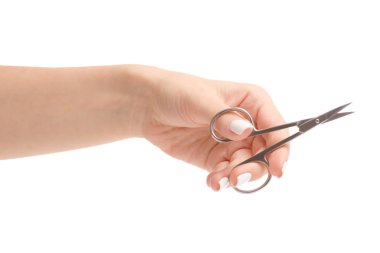 Erkek manikür makas eller