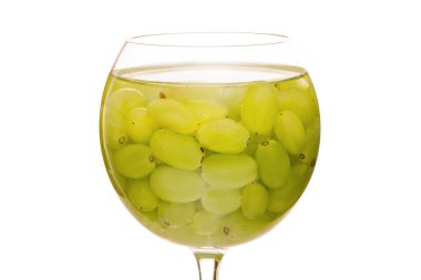 Bir bardak beyaz üzüm