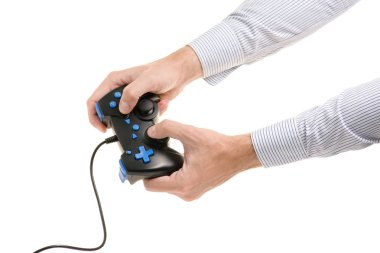 Gamepad ile erkek el