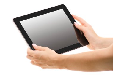 Erkek tablet yalıtım eller