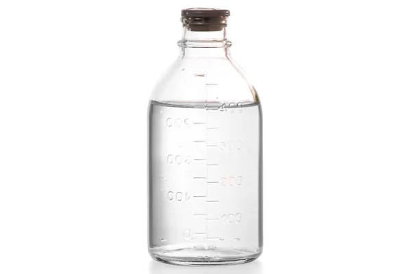 Tıbbi alkol dezenfeksiyon şişesiyle