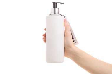 Krema ile bir el kabına