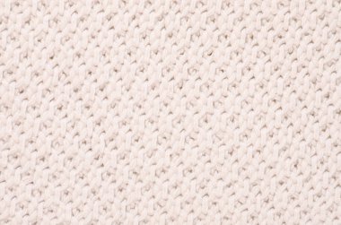 Yün kumaş beyaz makro fotoğraf