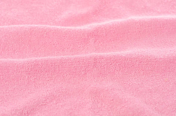 Toalla macro rosa — Foto de Stock