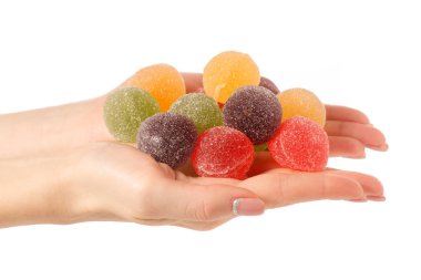 Meyve şekeri el jöle