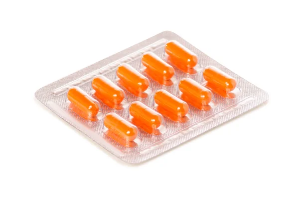 Piatto di pillole — Foto Stock