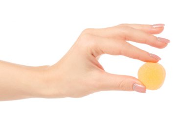 Meyve şekeri el jöle