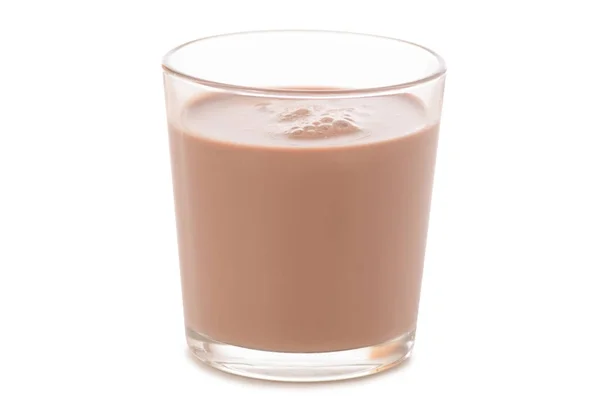 Ένα ποτήρι σοκολατούχο γάλα κακάο — Φωτογραφία Αρχείου