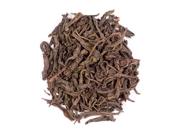 Stapel blad zwarte thee — Stockfoto