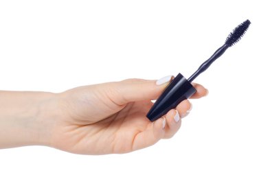 Mascara in hand