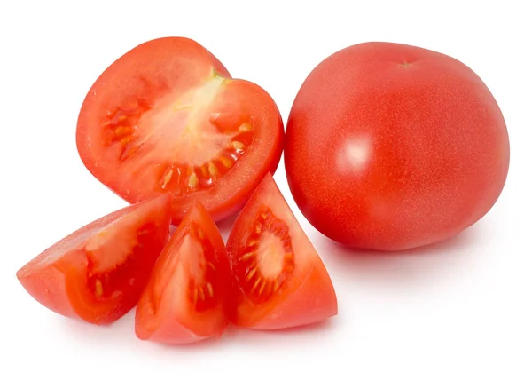 Tomates rojo aislamiento — Foto de Stock