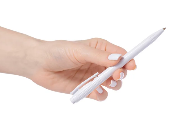 Stift in der Hand — Stockfoto