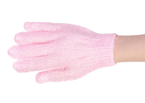 Губка для массажа рук — стоковое фото