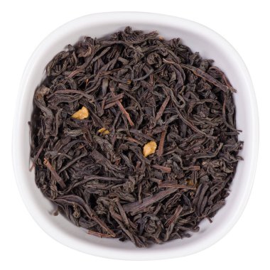 Meyve bir kase ile yaprak çay