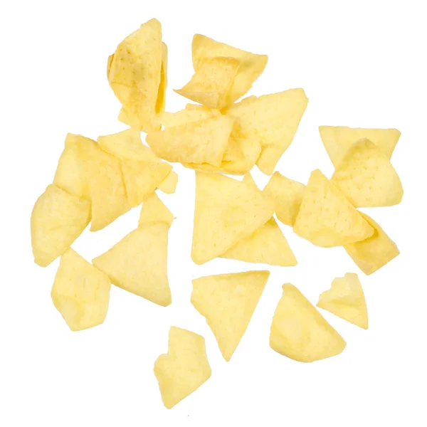 Chips top view — Stock Photo, Image