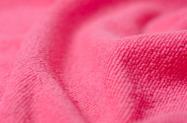 Pembe havlu mikrofiber makro