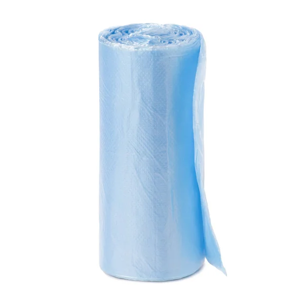 Sacchetti blu della spazzatura — Foto Stock