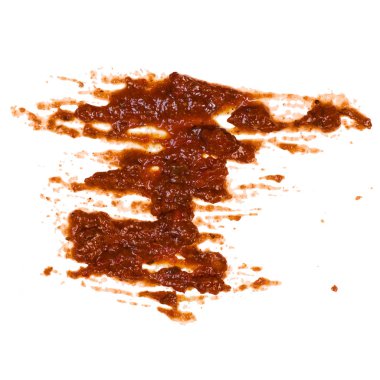 Salca ketçap acılı baharatlar ile damla