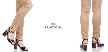 Klasik pantolon siyah Lake Ayakkabı Klasik tarzı moda güzellik salonu kadın bacaklarını açıp set desen satın 