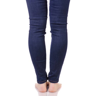 Mavi jeans güzellik moda salonu kadın bacaklar kıyafetleri satın