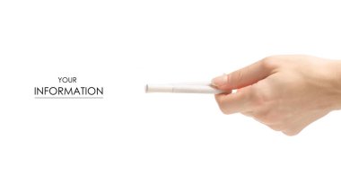 Sigara el desen içinde